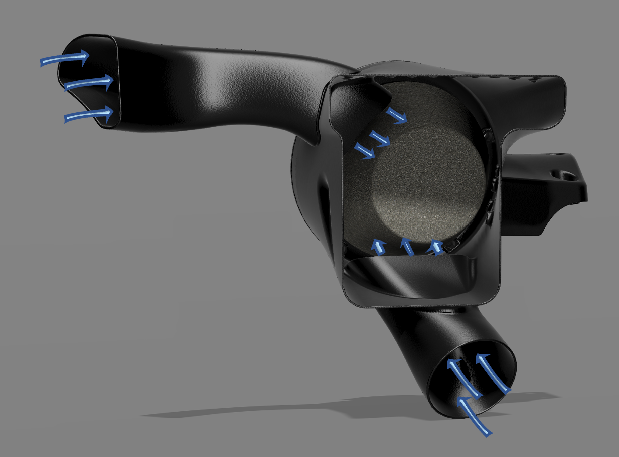 BMW E46 M54 Air Intake Ansaugung